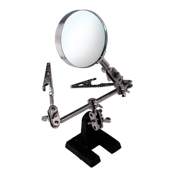 SE 4X Magnifying Glass with Helping Hand - MZ101 - Image 2